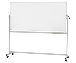 Pizarra blanca rodante MAULstandard MAUL, chapa de acero esmaltada
