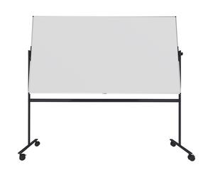 Pizarra blanca UNITE, giratoria Legamaster, acero pintado, blanco