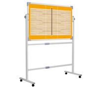 Pizarra Borrable para Entrenadores de Baloncesto, Pizarra Magnética Grande Alineaciones y Estrategias de Fútbol, con Soporte y Ruedas Universales, la Planificación Estrategias(Volleyball)