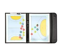 Pizarra con Marcadores Magnéticos para Balonmano, 1 Tablas de Entrenamiento de Balonmano con Bolígrafo Borrable y Diseño Asa, Resistente al Agua y Duradera, Enseñanza Instrucción