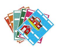 Pizarra de Asistencia para Profesores - Organizador de Gestión de Clases, Coloridas Tarjetas Visuales Pantalla para Niños Aprendizaje Visual | Accesorios Ideales para la enseñanza para el Uso