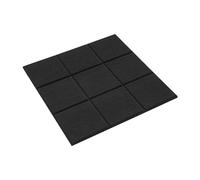 Pizarra de corcho/tablón de anuncios, 6 unidades, tablero de notas de fieltro, autoadhesivo, pizarra de noticias, 30 x 30 cm, tablero de fieltro, tablón de notas, tablero de anuncios, decoración de