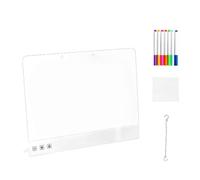 Pizarra de dibujo LED para niños Tableta De Escritura Recargable Borrable