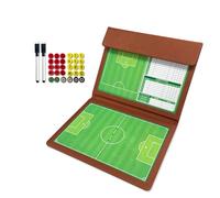 Pizarra de Entrenamiento Magnética de Fútbol, Pizarra de Entrenamiento de Borrado en Seco, con Nolígrafo y Piezas de Ajedrez Magnéticas, for Enseñar
