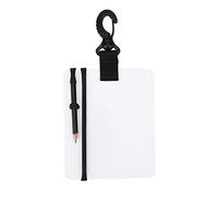 Pizarra de Escritura Submarina con Clip Giratorio y Lápiz para Bucear Nadar Perfecto para Tomar Notas Bajo el Agua Negro Plástico 15.3x12.5x0.3cm