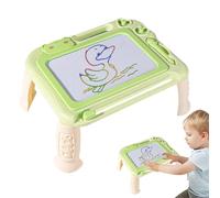 Pizarra de garabatos para niños, Pizarra de garabatos para escribir | Pizarra de garabatos de aprendizaje de dibujos animados para niños - Mesa de dibujo con esquinas redondeadas para