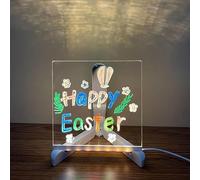 Pizarra De Mensajes con Luces LED, Tablero De Notas LED con Colores, Light Up Dry Board, Tablero De Acrílico De Borrado En Seco, Regalo Creativo para Novia, Mamá, Papá, Niños