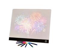 Pizarra de Notas LED con Colores,Utensilios de Dibujo Borrables | Tablero de Borrado en con Luz - Para Niños Preescolares Guarderías Aulas Hogar Oficina Escuela Sala de Juegos Actividad