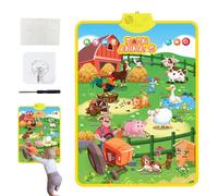 Pizarra de Pared electrónica del Alfabeto - Música interactiva, Pantalla educativa para niños, Pizarra educativa , lenguaje Hablando, diseño Colorido, póster para niños pequeños, niñas de 2 b