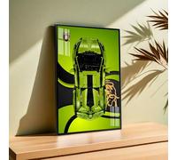 Pizarra de pared para Lego 42115 Technic Lamborghini Sián FKP 37, 80 x 50 cm, para soporte de pared de coche Lego, regalo para entusiastas de Lego