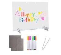 Pizarra Dibujo LED Para Niños Soporte Para Dibujo Y Escritura Con Luz LED Y | Pizarra Acrílica De Borrado En Seco Con Luz Para Niños Adultos Estudiantes Oficina Estudio Not