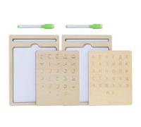 Pizarra Educativa de Madera - Pizarra Alfabeto para Kindergarten | Tableta de Trazado Divertido para Clase - Ideal para Niñas Niños Fiestas Niños