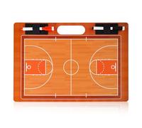 Pizarra Entrenador de Baloncesto, RoseFlower Carpeta Táctica Magnéticas Plegable para Deportes Entrenamiento de Baloncesto - Basketball Coach Board Sporting Goods con Imanes, Lapiceros y Borrador
