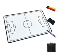 Pizarra Entrenador de Futbol, Pizarra Tactica Futbol, Tablero Borrable de Doble Cara, Material Duradero, Accesorios Completos, para Enseñanza y Entrenamiento