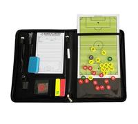 Pizarra Fútbol Entrenador, Carpeta Tactica Baloncesto, Diseño Plegable, Material Duradero, Fácil de Guardar, Impresión Nítida, Apta para Balonmano y Voleibol
