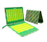 Pizarra Futbol Entrenador, Carpeta Táctica Magnéticas de Fútbol, Uso de Doble Cara, Diseño Plegable, Ligero y Portátil, Adecuado para Competiciones, Enseñanza