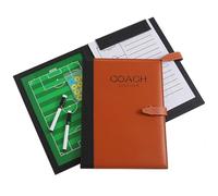 Pizarra Futbol Entrenador, PIZ-arra Tactica Futbol, Carpeta Táctica, Diseño Plegable, Diseño Reversible por Ambos Lados, Fácil de Transportar, para Planificar Estrategias