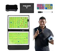 Pizarra Futbol Entrenador,Pizarra Tactica Futbol,Pizarra Magnetica Futbol,Carpeta Táctica Entrenamiento,Magnéticas Fútbol Portátil,con Imanes Lapiceros y Borrador,para Entrenamiento Fútbol