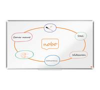Pizarra Magnética De Acero Lacado De Formato Panorámico Nobo Premium Plus 1220X690 Mm Blanco