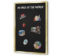 Pizarra Magnética de Pared 40x60 cm | Marco Dorado | My Piece Of The World