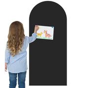 Pizarra magnética de pared - Pegatinas reutilizables e interactivas - Pegatinas de pared infantiles de cuarto de juegos - Para niños y niñas hogar salón escuela aula vidrio azulejo y metal