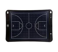Pizarra magnética electrónica de entrenamiento, pizarra blanca de baloncesto LCD para entrenadores, con bolígrafo, fácil de transportar, adecuada para varias competiciones (1)