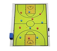 Pizarra magnética estratégica baloncesto, Juego completo de tablero magnético baloncesto con soporte ajustable(Basketball-a)