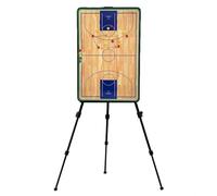 Pizarra magnética estratégica baloncesto, Tablero De Baloncesto for es Magnético Doble Cara 60x40cm Con Bolsa Almacenamiento LM(L)