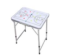 Pizarra magnética estratégica baloncesto, Tablero De Baloncesto Multicolor 60x45cm Con Diagramas Cancha Marcadores Y Piezas Ajedrez(Natural)