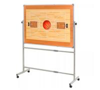 Pizarra magnética estratégica baloncesto, Tablero magnético de alineación baloncesto for es 39x28 pulgadas