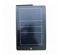 Pizarra magnética estratégica baloncesto, Tablero táctico multideporte con borde curvo transparente y bloqueado un solo clic(Volleyball)