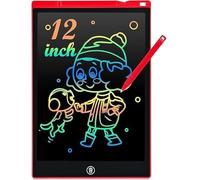 Pizarra Magnetica Infantil 12 Pulgadas,cimetech Juguetes Niños 2 3 4 5 6 7 8 años Regalos Navidad Cumpleaños Portátil Pizarra Digital con Botón de Bloqueo,Lapiz, Cuerda Elástica, Juegos Educativos