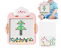 Pizarra Magnética Interactiva, Tablero de Dibujo Reutilizable con Rotulador Magnético, Pizarra Infantil con Imanes, para Niños Niñas Regalos de Cumpleaños Navidad Año Nuevo Preescolar Jardín de Infanc