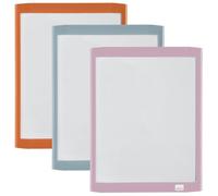ACCO NOBO Pizarrón blanco magnético 1915625 – Marco color 216×280 mm, incluye borrador y rotulador