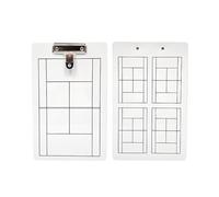Pizarra Magnética para Entrenamiento de Tenis, Pizarra Blanca de Doble Cara Borrable en Seco, Diseño Portátil, con Rotulador para Pizarra Blanca, para Entrenamiento de Competición