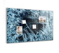 Pizarra magnética vertical de vidrio templado | Superficie borrable y resistente | Con imanes de neodimio - 90x60cm - Muro ghiacciato