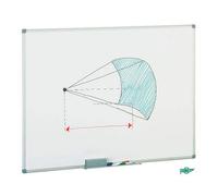Pizarra melaminada blanca 122x200 cm