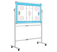 Pizarra para entrenadores de voleibol, Tablero táctico magnético multideporte, borrador de marcador reversible móvil, piezas magnéticas(Gateball)