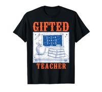 Pizarra para Maestros de educación dotada Camiseta gráfica económica