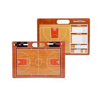 Pizarra Tactica Baloncesto, Carpeta Táctica Magnéticas de Baloncesto, con Marcadores de Pizarra Blanca y Piezas de Ajedrez Magnéticas, de Doble Cara, para Competición