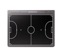 Pizarra Táctica de Fútbol Sala LCD, Pizarra Electrónica de Entrenamiento de Fútbol, escritura Suave, con Lápiz Óptico y Bolsa de Almacenamiento, para Competición y Entrenamiento