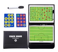 Pizarra Tactica Futbol, Carpeta Táctica de Entrenamiento Entrenador Magnéticas Coachboard de Entrenamiento de Fútbol con Imanes Lapiceros y Borrador para Entrenadores Futbol Tablero