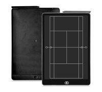 Pizarra Táctica LCD de Fútbol, Placa Electrónica con Pantalla LCD, con Lápiz Óptico, Material Duradero, Ideal para Partidos, Entrenamientos y Enseñanza(Tennis)