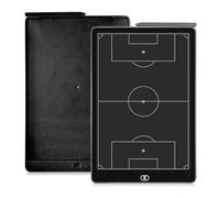 Pizarra Táctica LCD de Fútbol, Placa Electrónica con Pantalla LCD, con Lápiz Óptico, Material Duradero, Ideal para Partidos, Entrenamientos y Enseñanza(Football)
