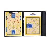 Pizarra Táctica Magnética de Baloncesto, Carpeta Táctica Baloncesto con Marcador, con Bolígrafo y Piezas de Ajedrez Magnéticas, Diseño Plegable