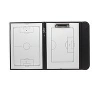 Pizarra táctica magnética para entrenadores de fútbol, plegable, ligera y portátil, para entrenamiento y enseñanza