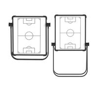 Pizarra táctica magnética para fútbol, pizarra blanca para entrenadores, altura ajustable, doble cara, para explicar estrategias (grande)