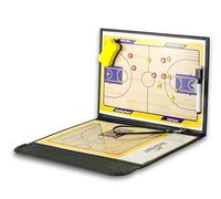 Pizarra táctica para entrenadores, Tablero de entrenamiento baloncesto portátil, tablero estrategia táctico for entrenadores, con marcadores jugador, borrador, bolígrafo