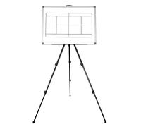 Pizarra Táctica Tablero de Entrenamiento Entrenador para Tenis, Pizarra de Borrado Seco para Entrenadores, con Borde Aluminio y Mochila, Fácil Montar, Entrenadores Todos Niveles