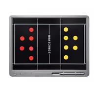Pizarra vóleibol Entrenador Electrónico Profesional 15 pulgadas, LCD Carpeta Táctica para Entrenamiento de vóleibol Entrenadores - vóleibol Coach Board con Lápiz óptico para Estrategia Competencia